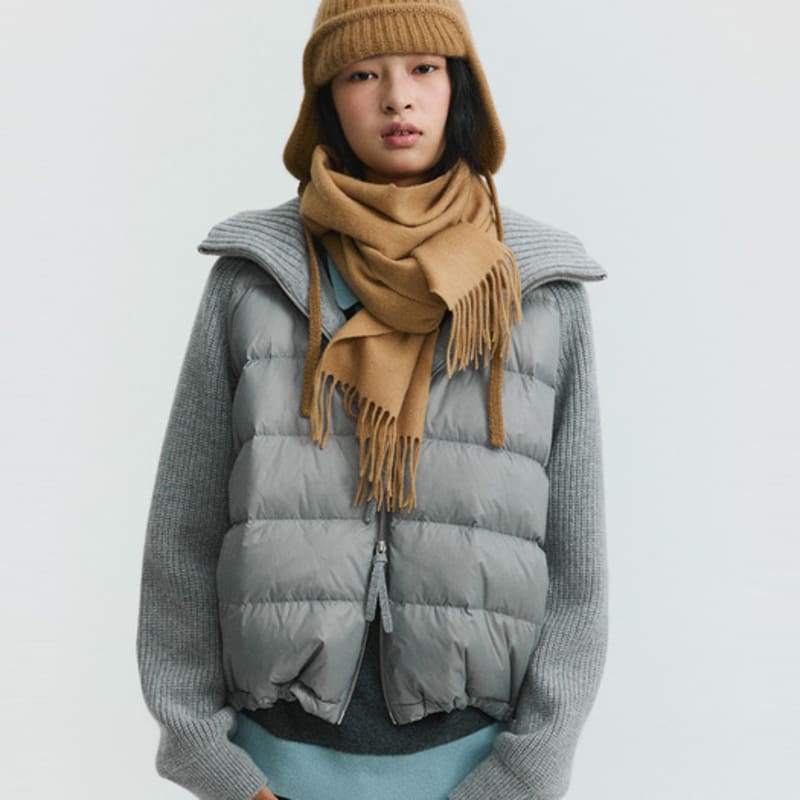 LE CASHMERE Cashmere Earflap (Camel) D7RAW25004CMX