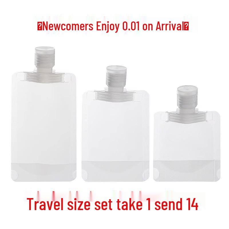 

Newcomer 0.01: 14-Piece Disposable Travel Toiletry Sample Set