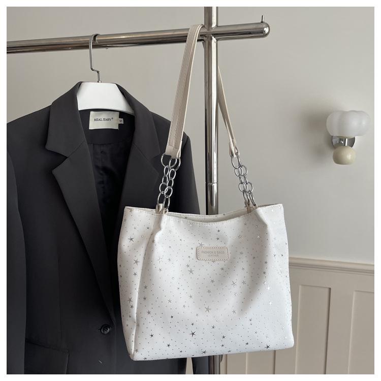 2024 Silberne Lässige Schmetterling Tragetasche - Damen Große Kapazität Sommer Mode Schultertasche