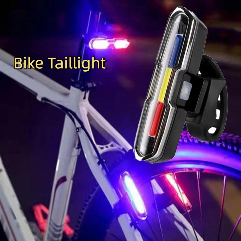 Ultra Bright Bicycle Rear Lights USB Rechargeable Cycling Rear Tail Light Bike Taillight  Road Bike