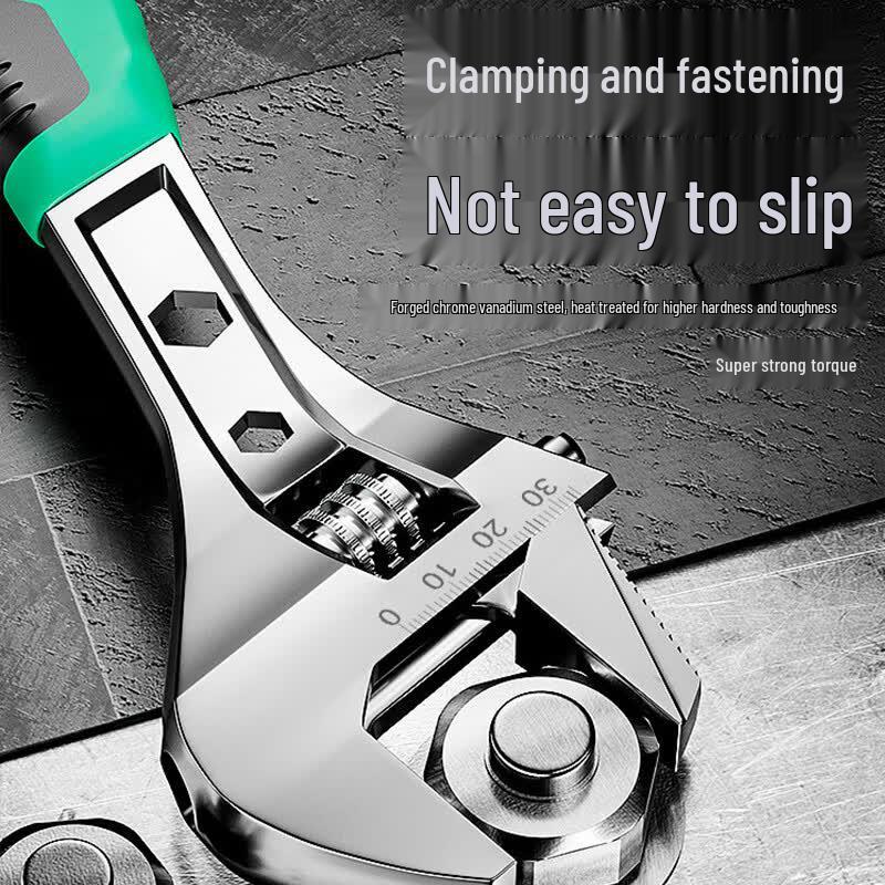 Huachuan 8-inch Adjustable Wrench