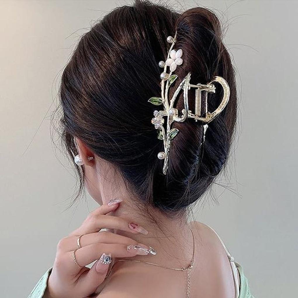 Women's Hair Single Flower Hair Clip Hairpin