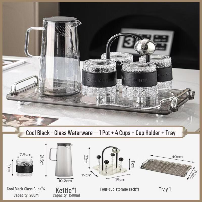 Qiewei Glass Drinking Set