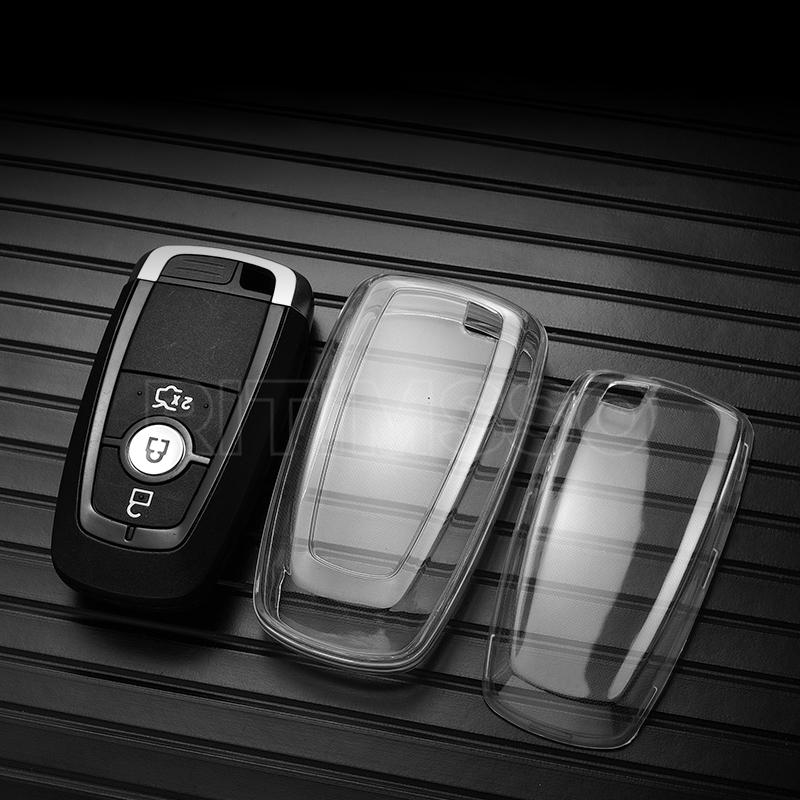 TPU Auto Fernbedienung Schlüssel Fall Abdeckung Shell Fob Für Ford Edge Fusion Mustang Explorer F150 F250 F350 Ecosport Schutz Halter keyless