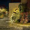 Angel Garden Outdoor Solar Courtyard Light - Copper Coin Kettle Design