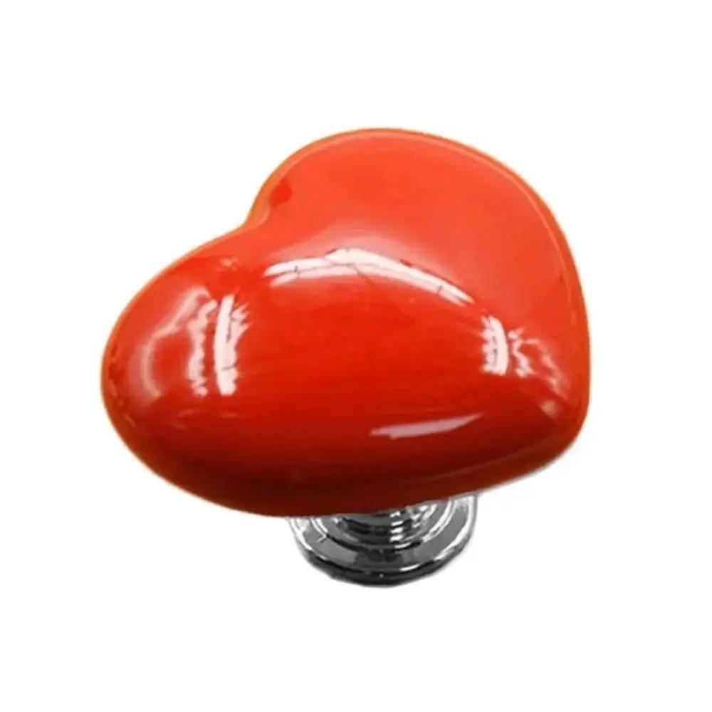 Handle Toilet Press Button Heart Shaped Press Tank Push Switch Toilet Bathing Room Decor Water Press Flush Button Home Tools