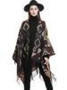 Echarpe Hiver Women Scarf Cardigan Boho Tassel Poncho Warm Chale Femme Capa Para Mujer Pashmina Wrap Blanket Shawl Autumn Winter
