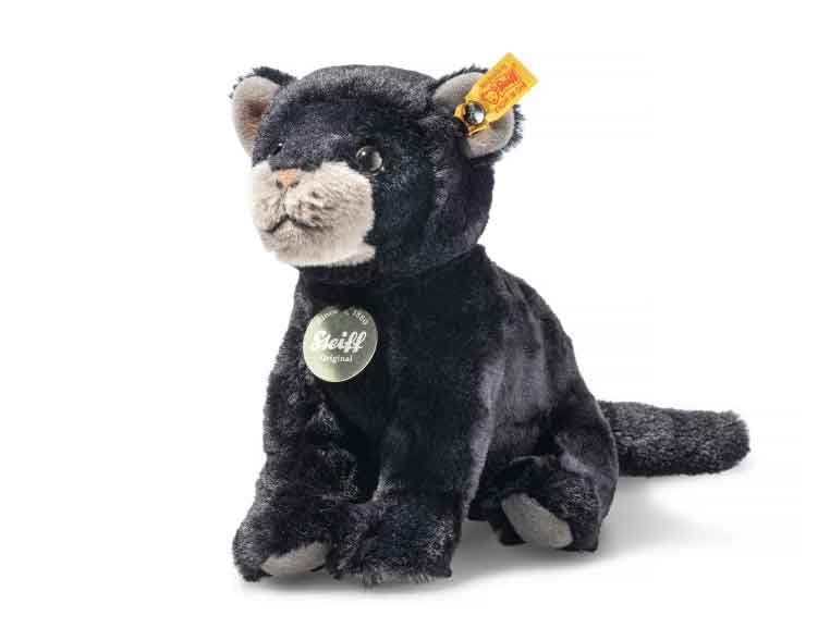 

Steiff Teddy Bear Baby Leopard Steiff Taky panther Мягкая игрушка Черная пантера Мягкая игрушка Леопард Подарок Леопард Подарок [Предмет]
