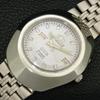GENUINE VINTAGE ORIENT CRYSTAL AUTOMATIC JAPAN MENS WHITE DIAL WATCH a706311-1