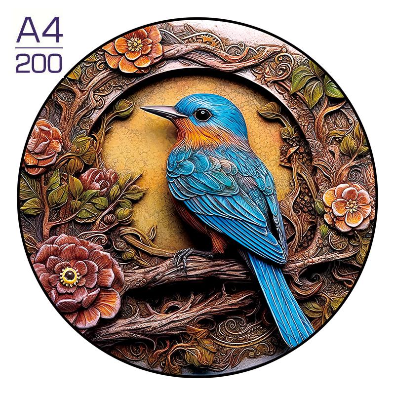 Panda A3 A4 A5 Wooden Puzzle For Adults Children Wood DIY Crafts Animal Shaped Holiday Gift Wooden Jigsaw Home Decoration