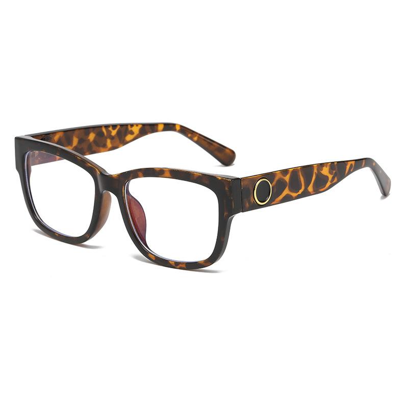 66014 Korean Version Retro Square Men'S And Women'S Glasses Frame 2024 New Xiaohongshu Same Anti-Blue Flat Glasses