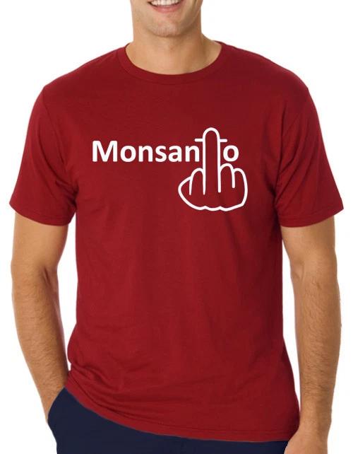 F$#! Monsanto GMO T shirt anti GMOs Organic Vegan Vegetarian Activist S