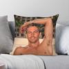 Paul Walker Shirtless Pose Pillowcase Polyester Linen Velvet Creative Zip Decorative Throw Pillow Case Home Cushion Cover