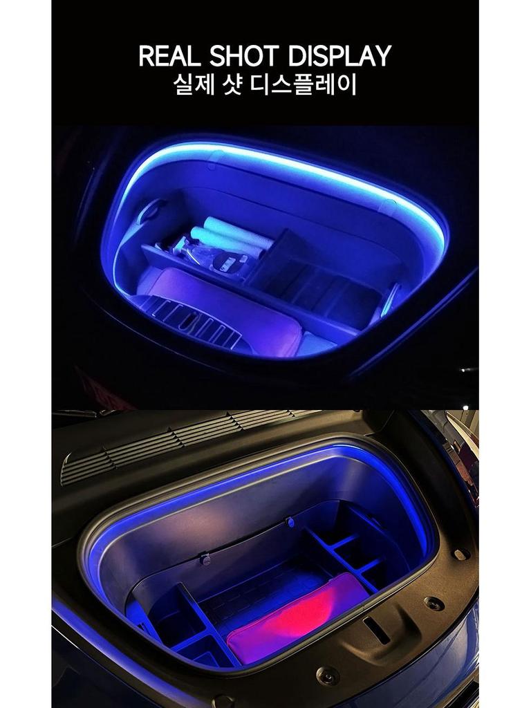 Tesla Model 3/Y/S/X Front Trunk LED Light Strip (2018-2025) - Easy Install