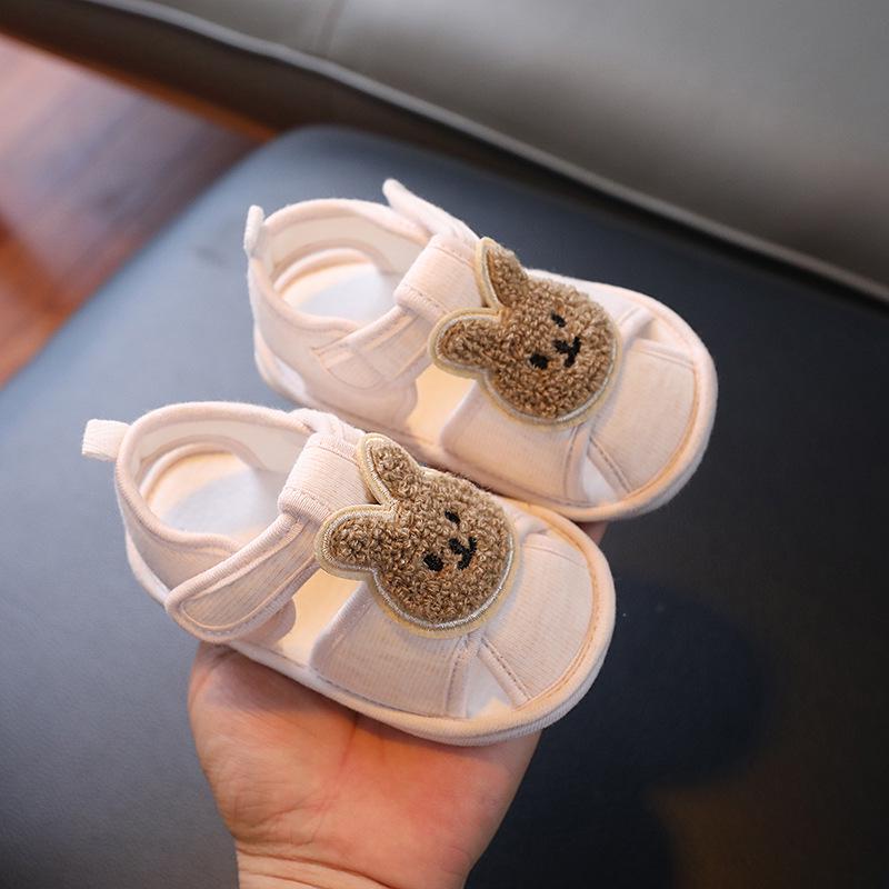 Breathable Summer Baby Sandals, Soft Sole Non-Slip Shoes for Newborns & Toddlers 0-12 Months, Unisex