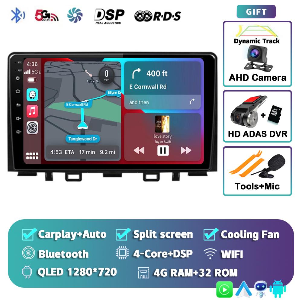 Android 14 Carplay Auto Car Radio For Kia RIO Stonic YB 2016 2017 2018 2019 2020 2021 2022 GPS Multimedia Video Player Stereo BT