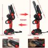 Mini tronçonneuse portable shall tools 21v avec 2 batteries et 4 chaînes