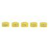 100 Pezzi Anelli per Zampe di Uccelli 10mm 001-100 Numerati Piccioni Clip di Identificazione Fornitura Avicola