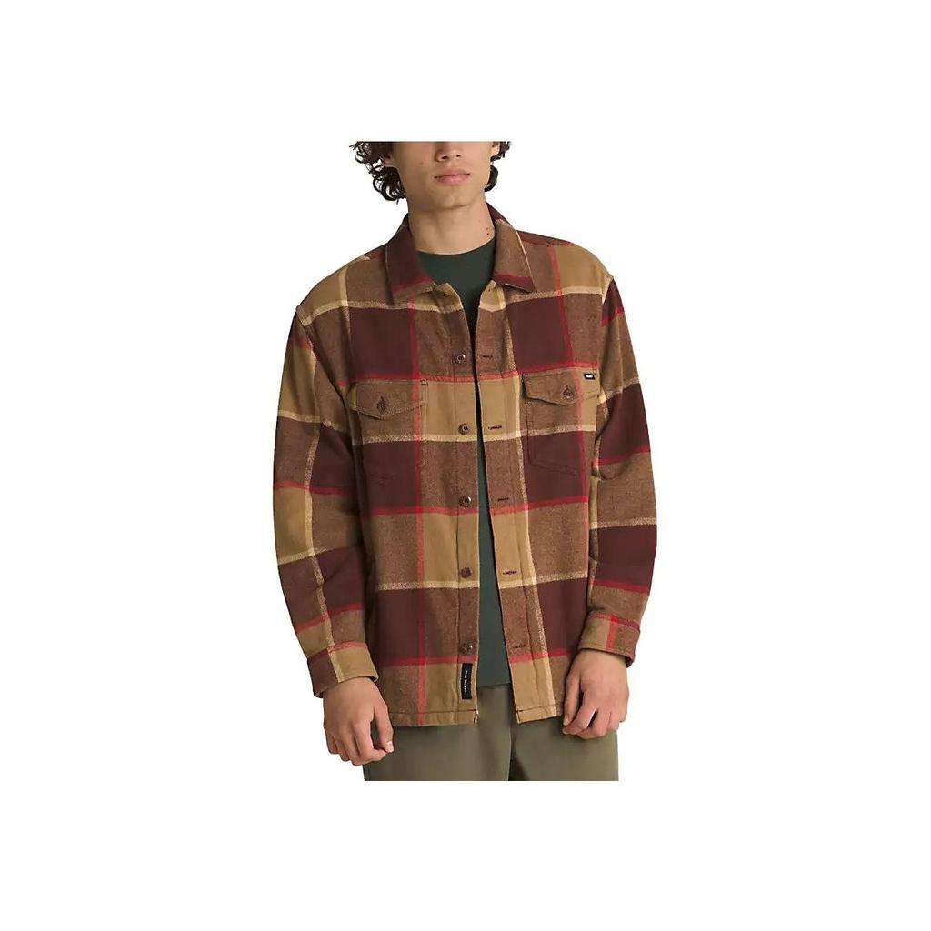 Vans Norbeck Long Sleeve Plaid Slim Fit Shirt Men Tops Multiple-Colors VN000AAYCLY