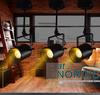 American Retro Industrial Cylinder Pendant Track Lamp