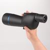 Pleasant Eye 25-75X60 HD Birdwatching Scope, High Magnification Black Telescope with Right Angle Green Film