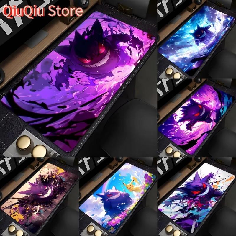 XXL Gengar Gaming Mouse Pad Large Keyboard Mat for PC Anime Gamer Desk Carpet Game Accessories Table Slipmat Computer
