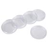 100pcs Coin Holders Plastic Protect Accessories Reusable Case Ceremony Transparent Clear Commemorative Container
