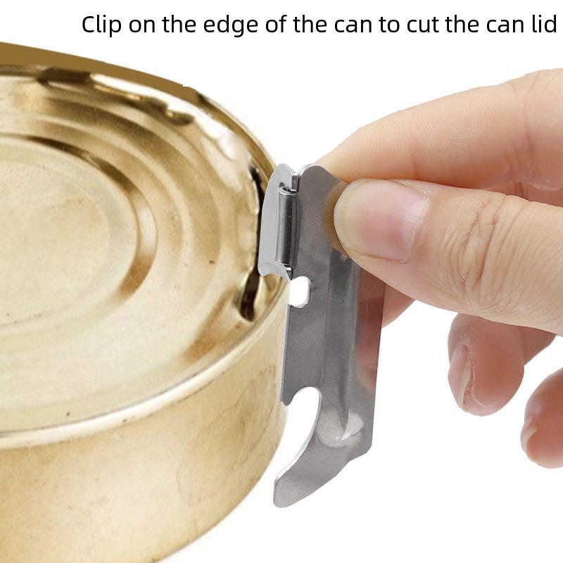 Stainless Steel Multi-Purpose Folding Can & Bottle Opener Gadget