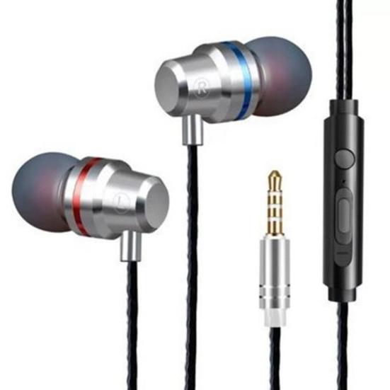 YE1 Wired Earbuds Ergonomic Wire Control In-ear 3.5mm Portable Heavy Bass Earphones for Sports