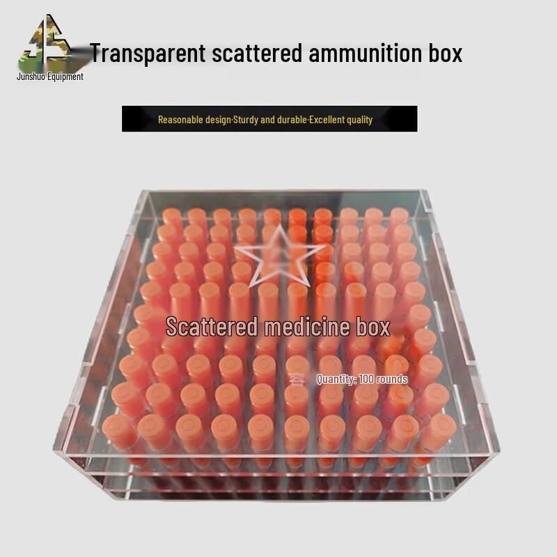 Transparent Ammunition Storage Box