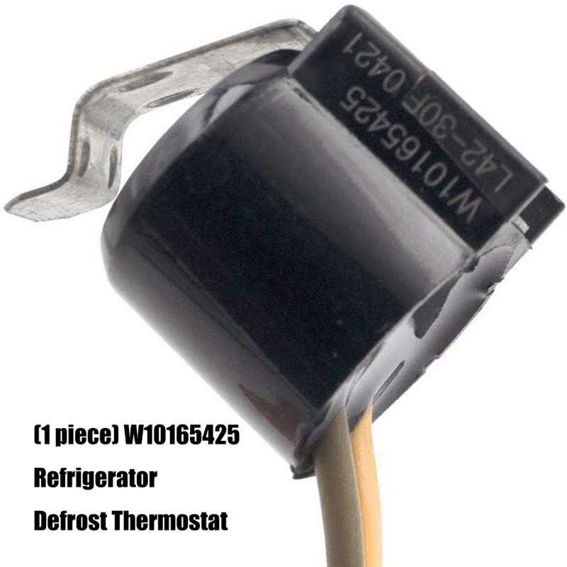 W10165425 Refrigerator Defrost Thermostat Heat Resistant Refrigerator Defrost Control Part Easy to Installation
