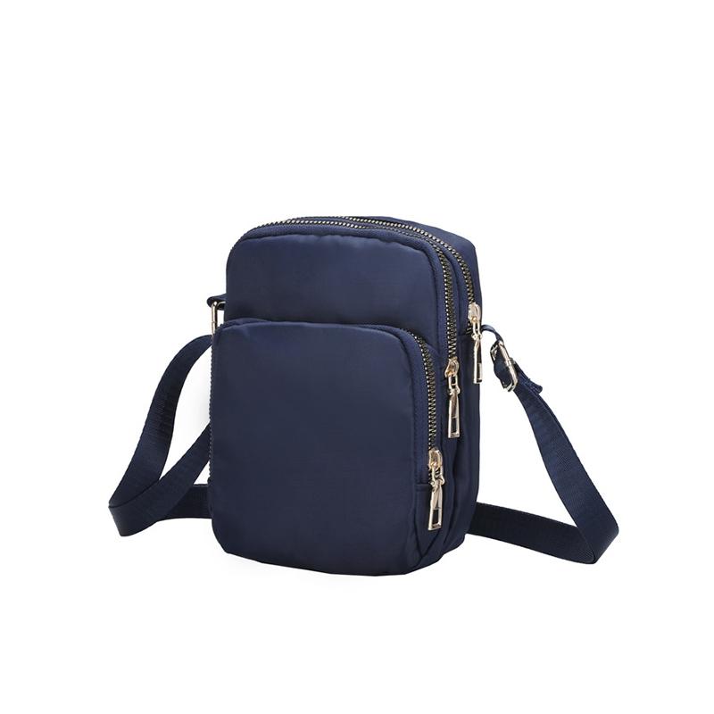 Neue Handy-Umhängetaschen für Damen, modische Damen-Umhängetasche, Handy-Geldbörse, 3-lagige wasserdichte Oxford-Geldbörse