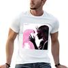 Cotton T-shirt with Graphic Print for Men Model Two Sides