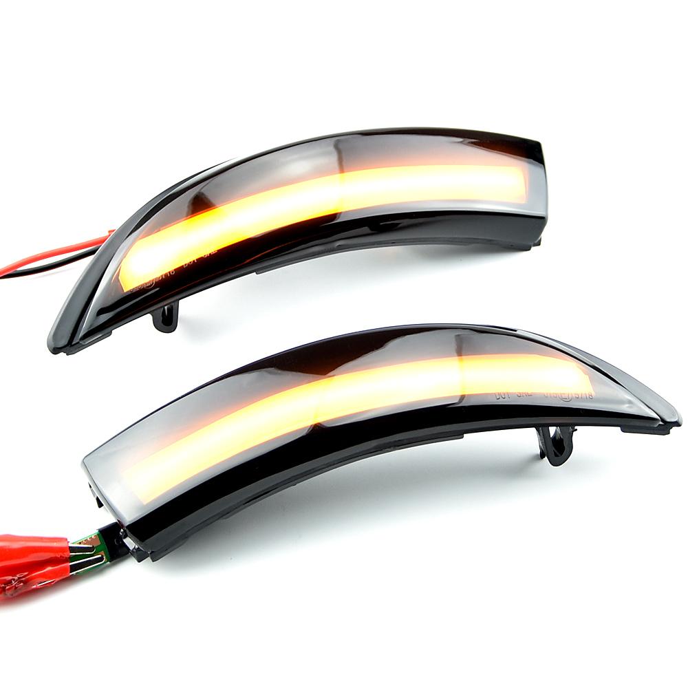 For Ford Fiesta Mk7 2008-2017 for Ford B-Max 2008-2017 Dynamic Turn Signal Light LED Side Rearview Mirror Sequential