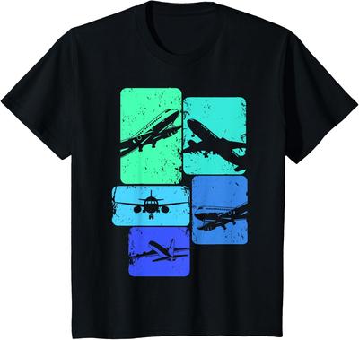 Airplane Pilot Plane Men Toddler Boys Kids T-Shirt Cotton Summer Casual T Shirt Kid Graphic T Shirts Camiseta Streetwear