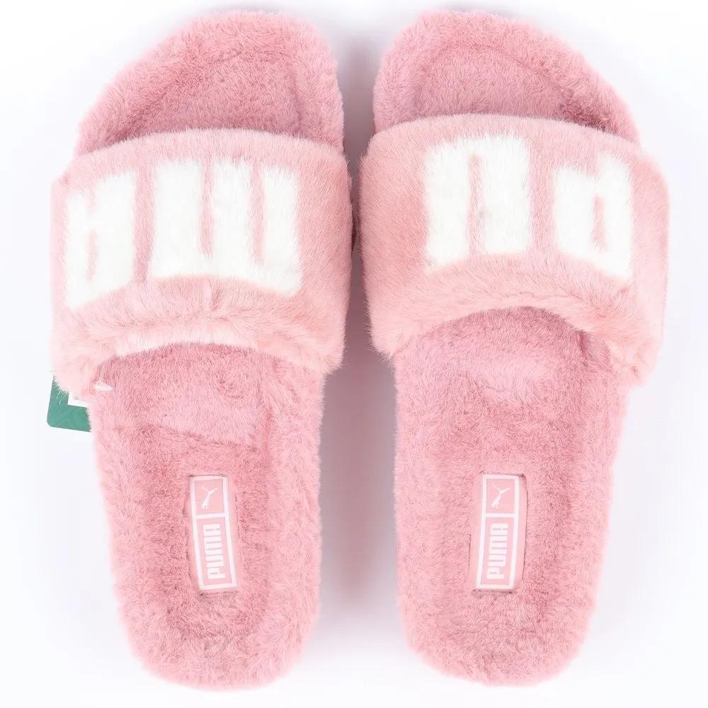 Puma Leed Cat 2.0 Fuzz WNS Slippers 38731311 Fur Slippers Fur Shoes Winter Warm Shoes for Indoors and Outdoors