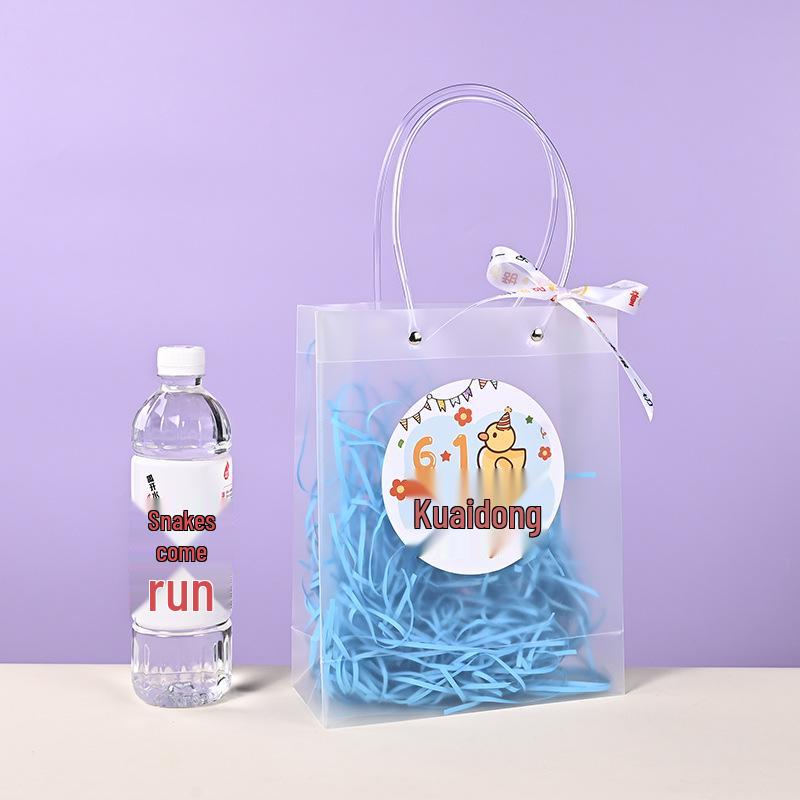 

Customized Transparent Gift Bag for Graduation, Birthday, Wedding, and Candy Souvenirs - June 1st PP Plastic Tote