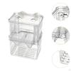 Aquarium Breeder Box Fish Tank Hatchery Hatching Acrylic Fishes Egg Isolation Separation