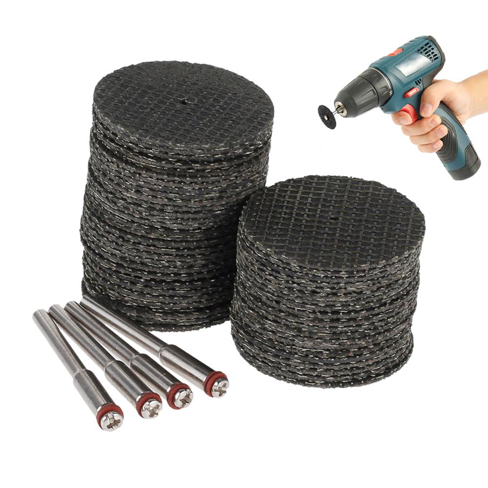 

54PCS Mini Cutting Disc Kit HSS Saw Blade Diamond 32mm Cutting Disc +4pcs Mandrels Rotary for Dremel Accesories Rotary Tool