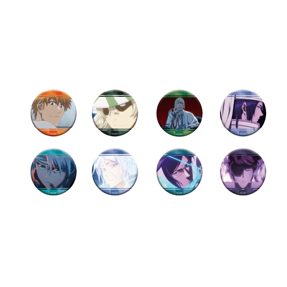 ТВ-аниме «BLEACH: Война тысячелетия» Блестящий значок-консервная банка Сцена Вер. Коробка из 8 шт.