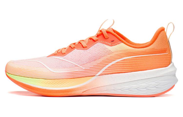 Li Ning Red Hare 6 Pro Амортизация, Износостойкие Низкие Повседневные Беговые Кроссовки Мужские Оранжевые ARMT043-10 41
