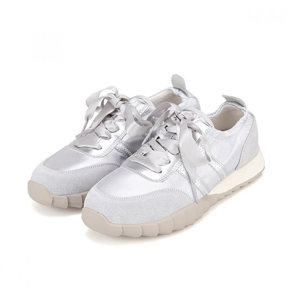 Barbara Satin Lovely 3cm Women S SneakerS bbh174Si 225mm