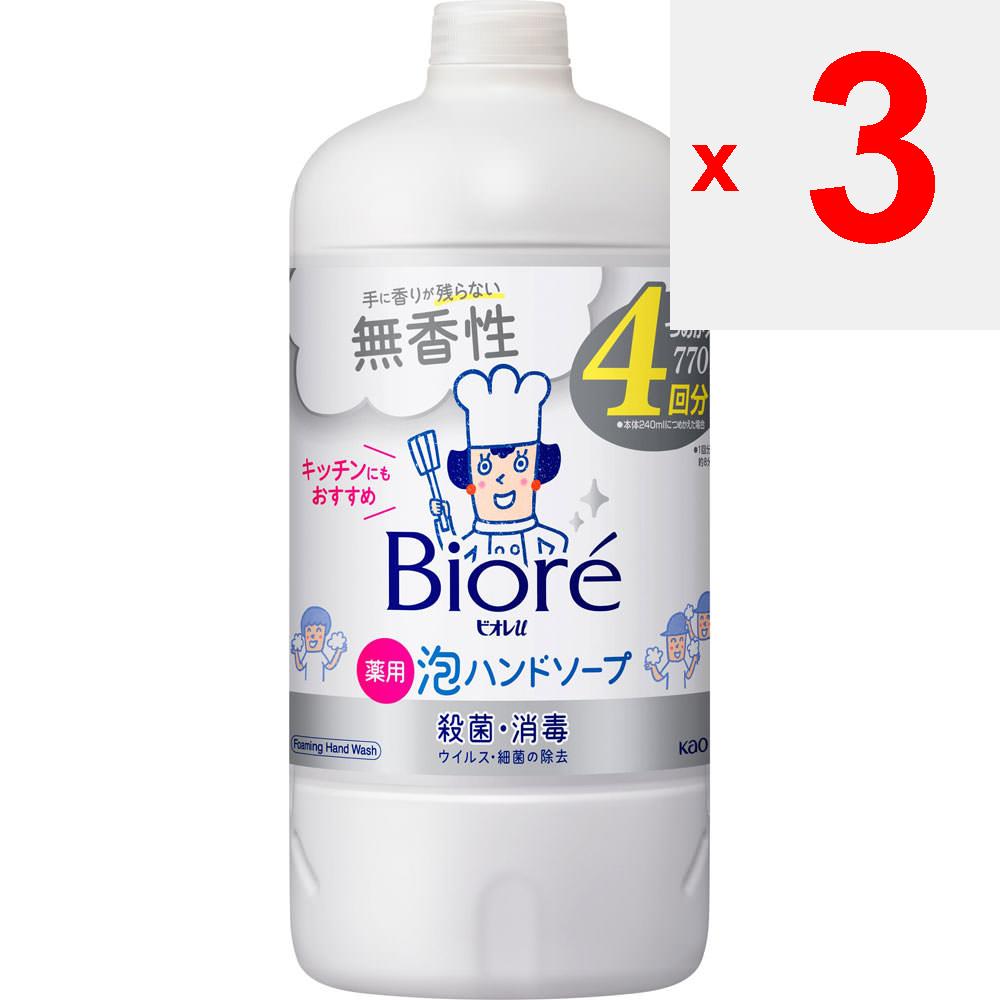 KAO Biore u Săpun spumă pentru mâini fără parfum rezervă 770mL (Cvasi drog) Biore U Foam Apăsați pompa și spuma va ieși. Luați o cantitate adecvată (abo