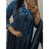 Indian Pakistani Anarkali Kurta Pant Dupatta Set Designer Ethnic Salwar Kameez
