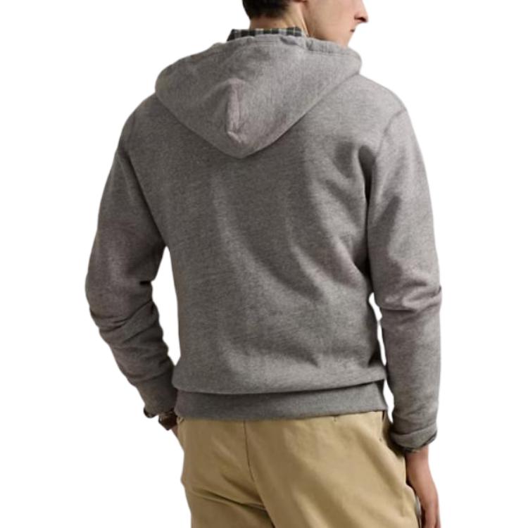 Polo Ralph Lauren Drawstring Zip Up Hoodie 710981151-001