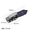 4pcs/Set High-Grade Metal Buttons Ladies Mink Fur Coat Duckbill Diamond Buttons Buckles Concealed Buckle Invisible Button