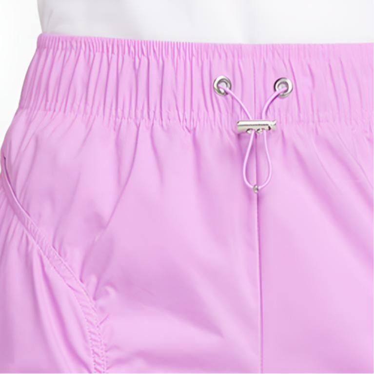 Nike Solid Color Pleated Loose Straight Casual Sports Pants Women bottoms Light-Purple Red DV8219-532