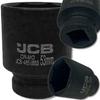 JCB 1" 53mm Deep Impact Socket Cr-Mo Hexagon Socket Wrench