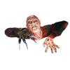 Halloween Party Resin Decor; 6.7*5in Mini Horror Zombie Sculpture for Indoor/Outdoor Garden Display