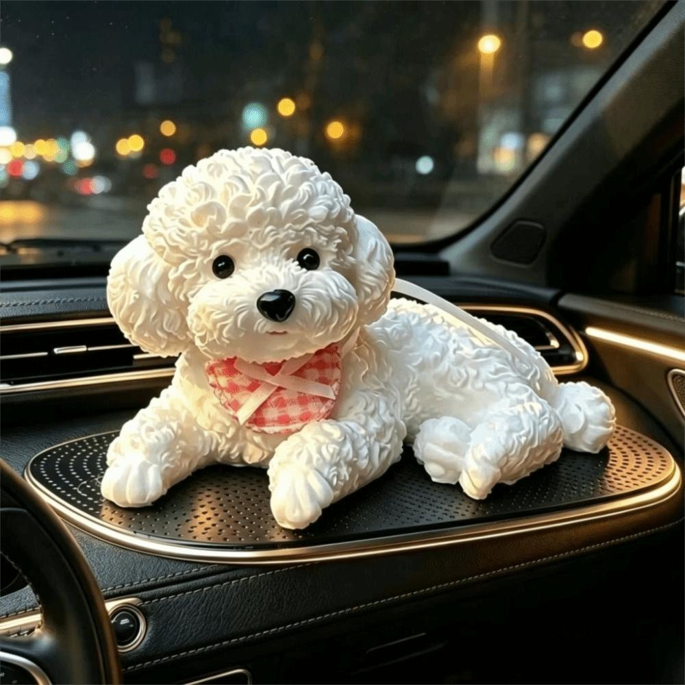 Slow Rebound Car Dashboard Decor Silicone Dog Toy Reduce Pressure Ornament Car Auto Interior